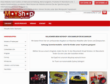 Tablet Screenshot of moyshop.de